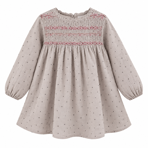 Vestido de Niña – Gris