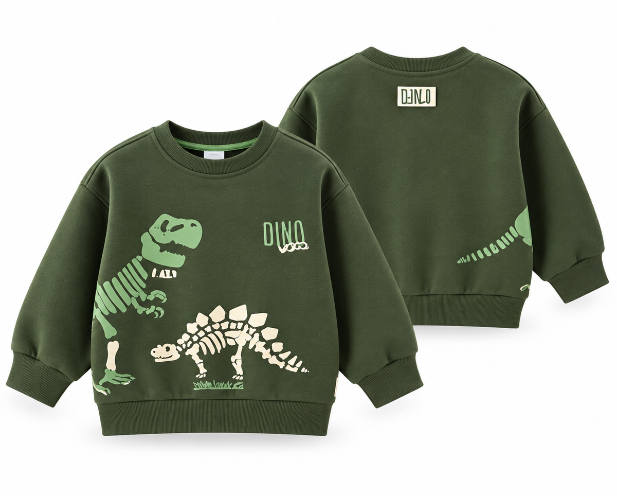 Camiseta Manga Larga de Niño – Verde