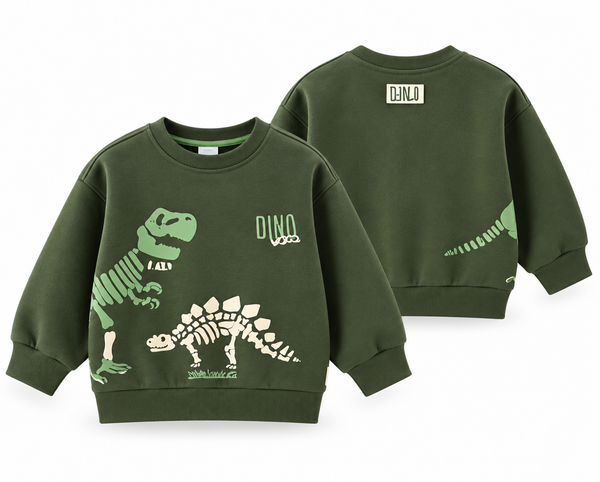 Camiseta Manga Larga de Niño – Verde