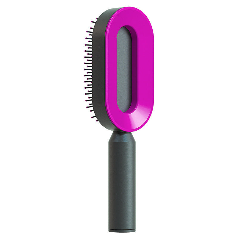 Nuvello Self-Cleaning Hair Brush