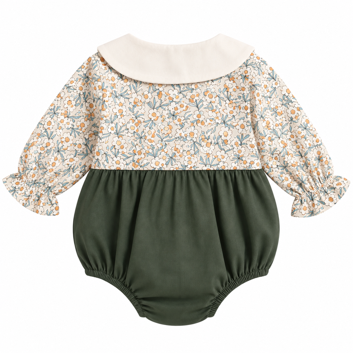 NUVELLO PrincessEstrella – Body Manga Larga Estampado en Algodón para Bebé Niña