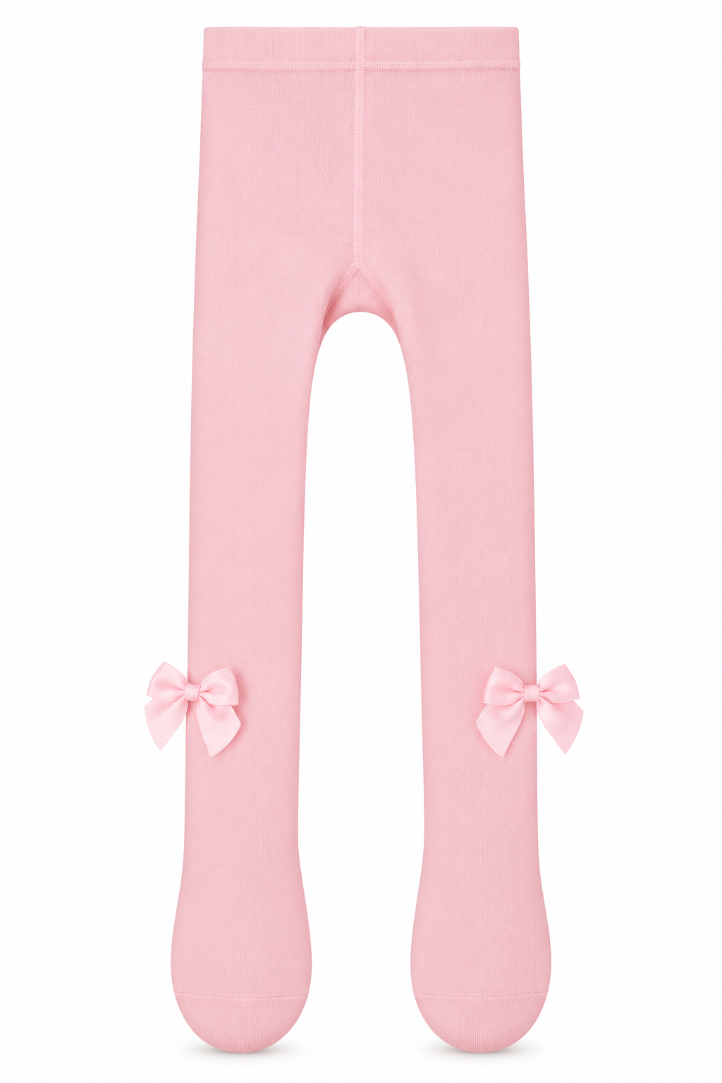 Leotardo Liso con Lazo Niña – Rosa Maquillaje