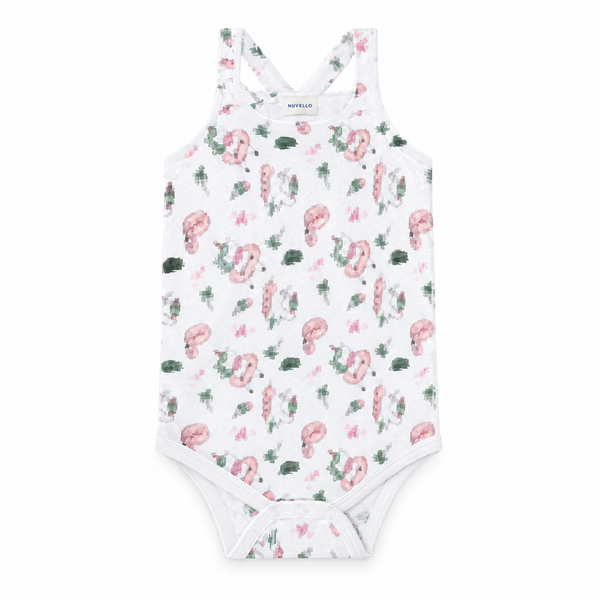 Body de Tirantes Bebé Niña – Flamencos