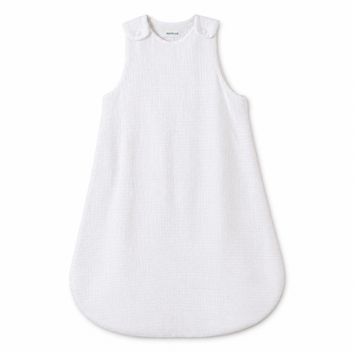 Saco de Dormir Muselina Bebé – Blanco